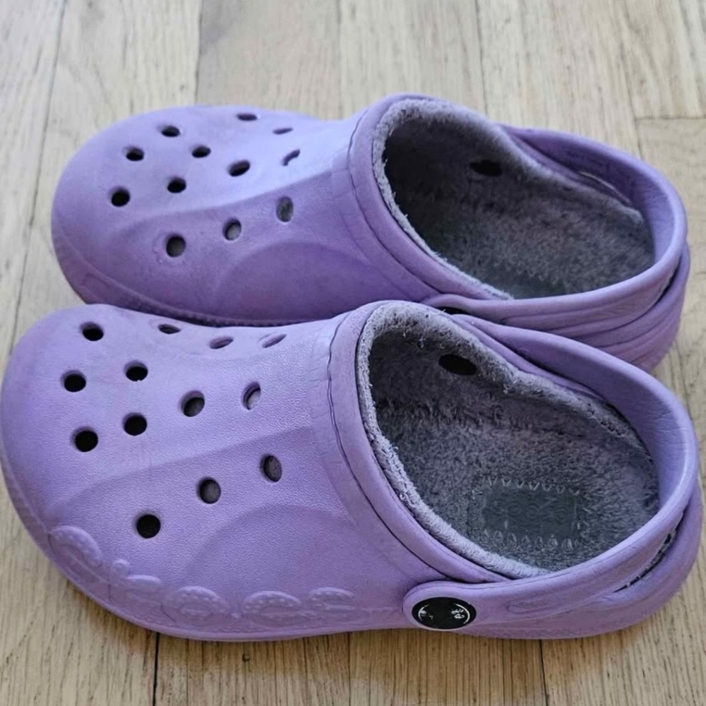 Kids Purple Clogs